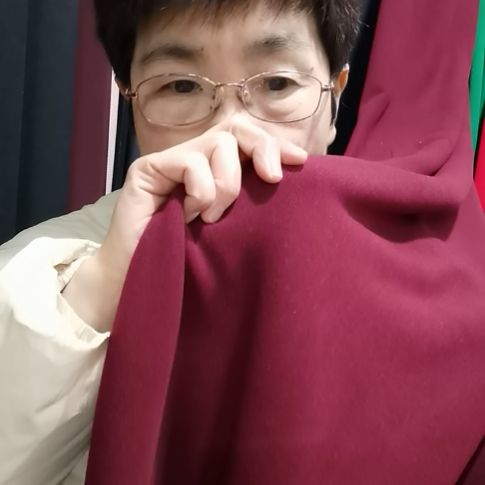 醋酸天丝羊绒酱红2.1米布板