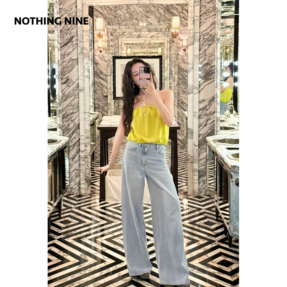 NOTHING NINE海箩屋礼赞牛仔长裤