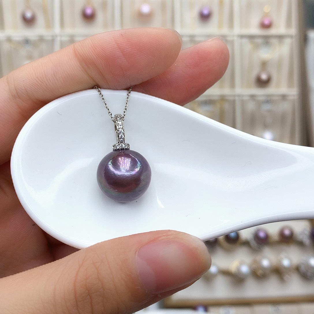 淡水珍珠颈饰合金