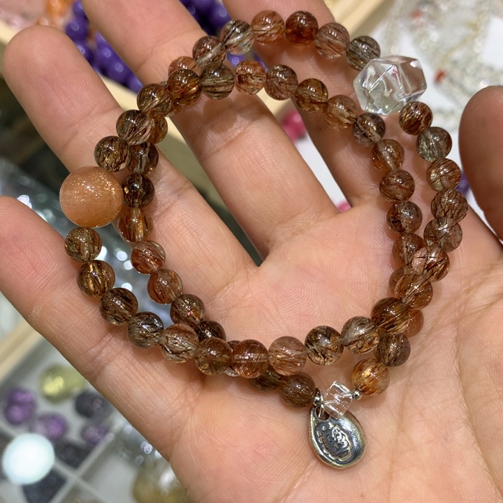 水晶手链未镶嵌天然