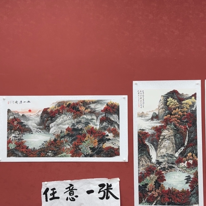 国画书画作品多次参加全国大展获奖