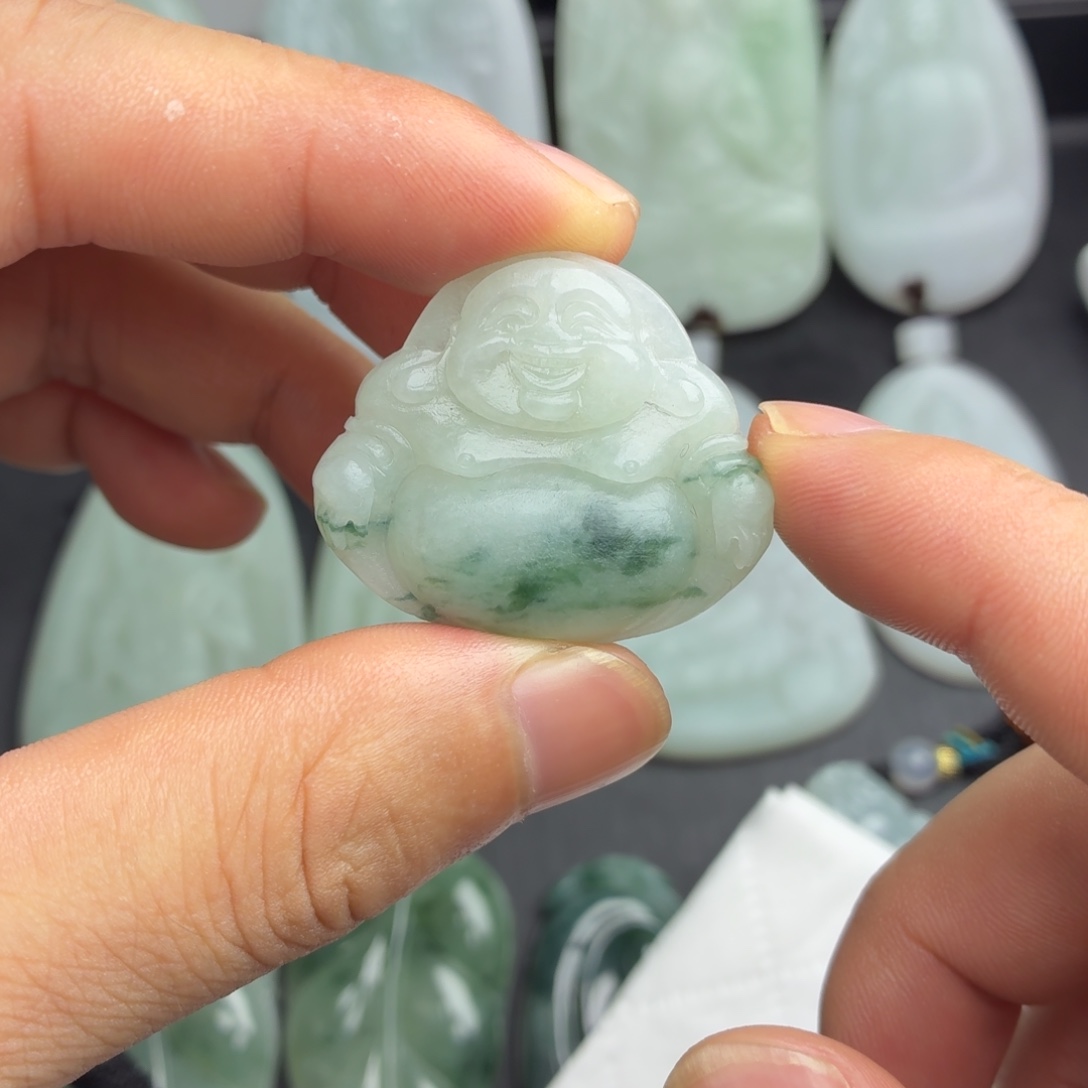 定制翡翠未镶嵌佛公
