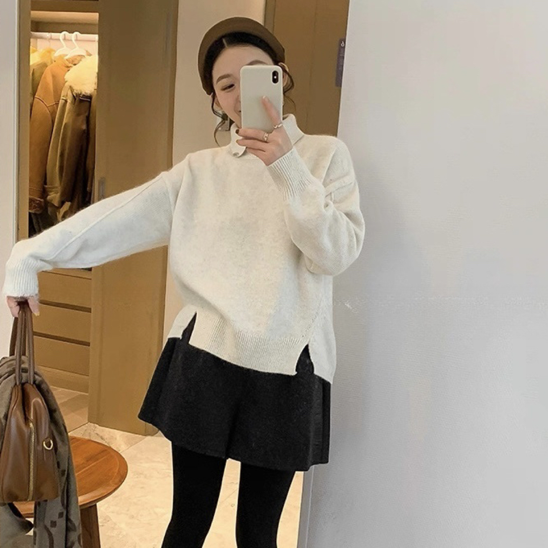 新年款 精致简约时尚可外穿打底毛衫