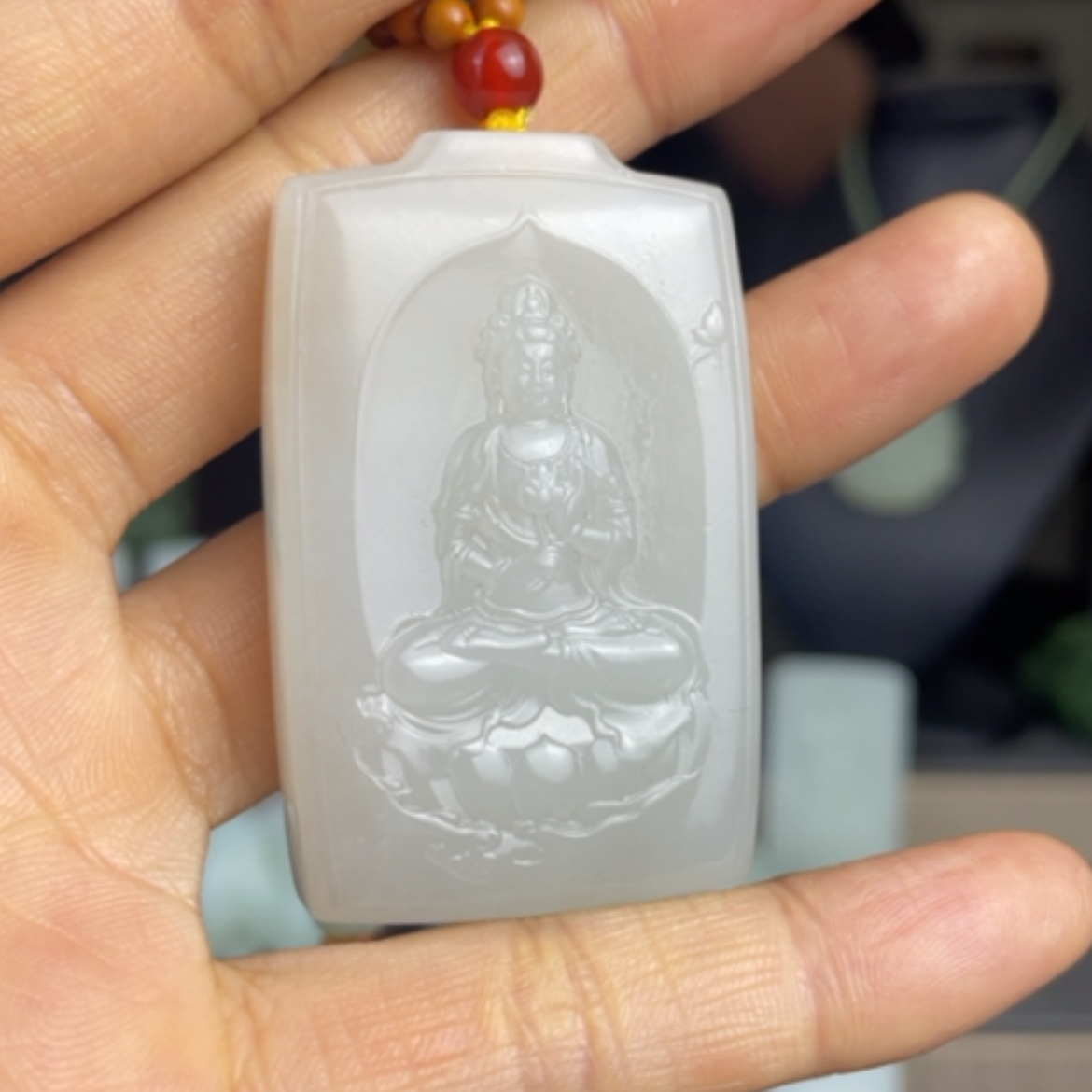 【闪购商品】和田玉颈饰未镶嵌太*美