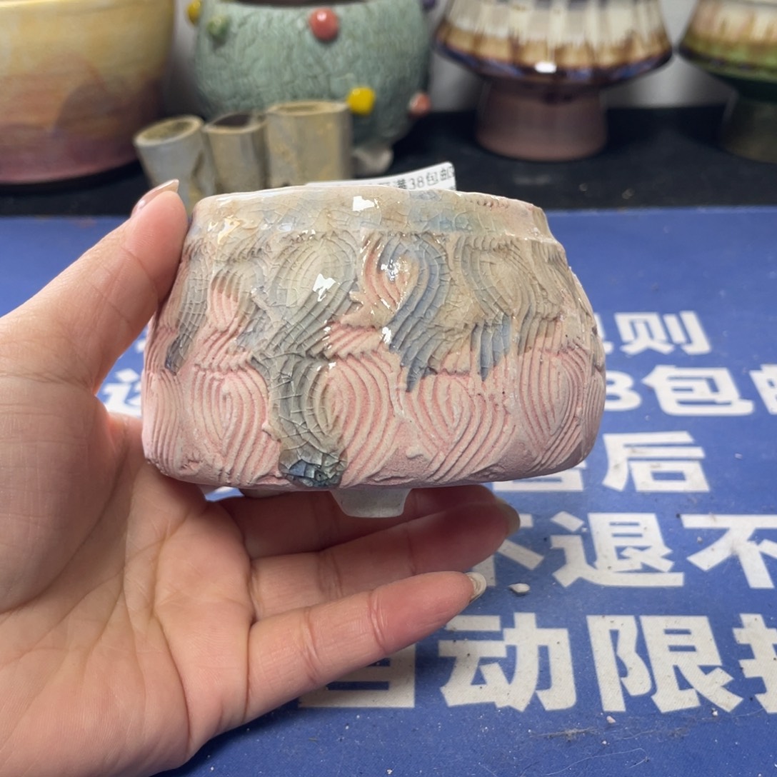 微瑕陶艺多肉花盆72