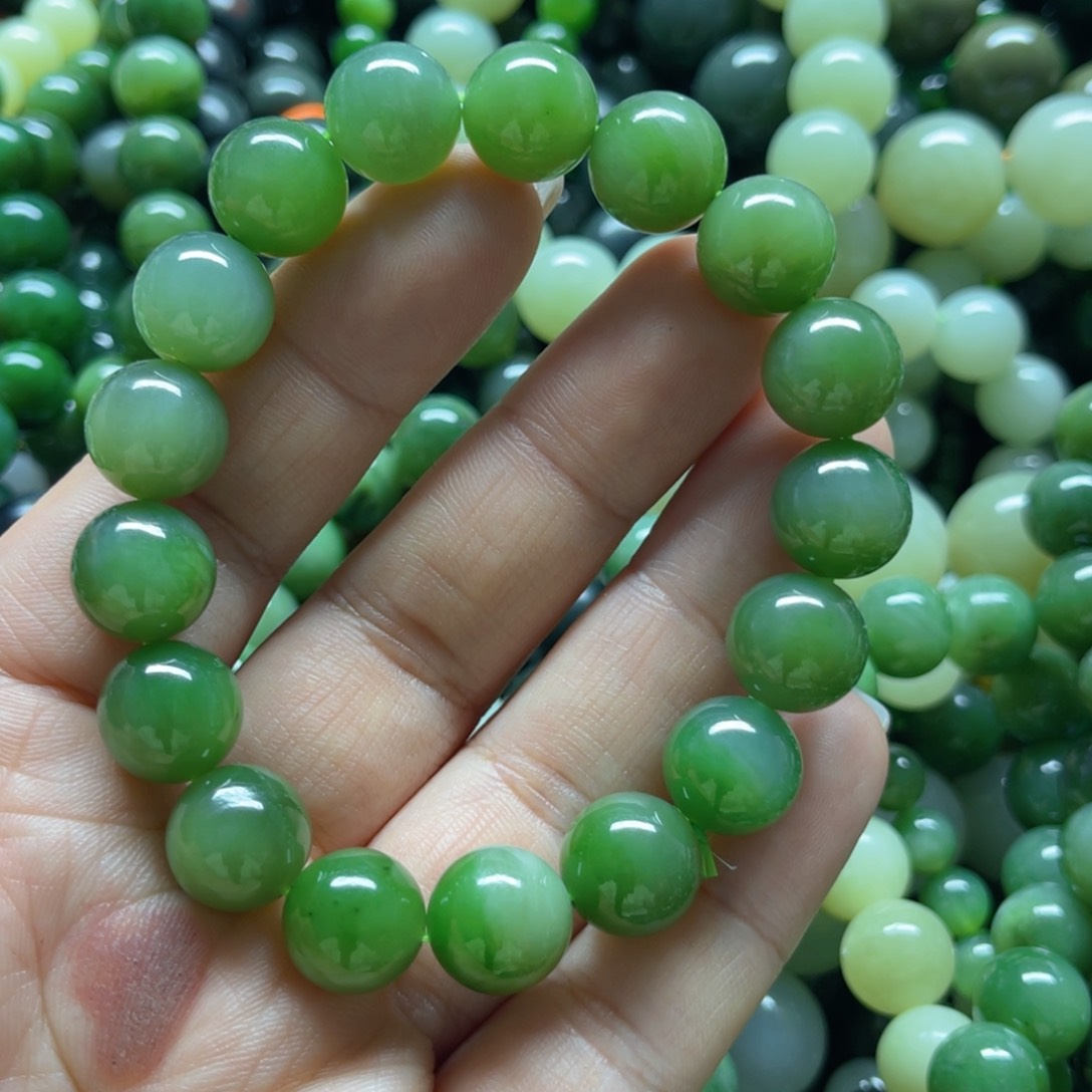 和田玉手链未镶嵌