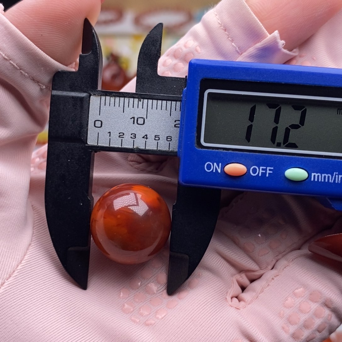 南红玛瑙配饰未镶嵌纹裂