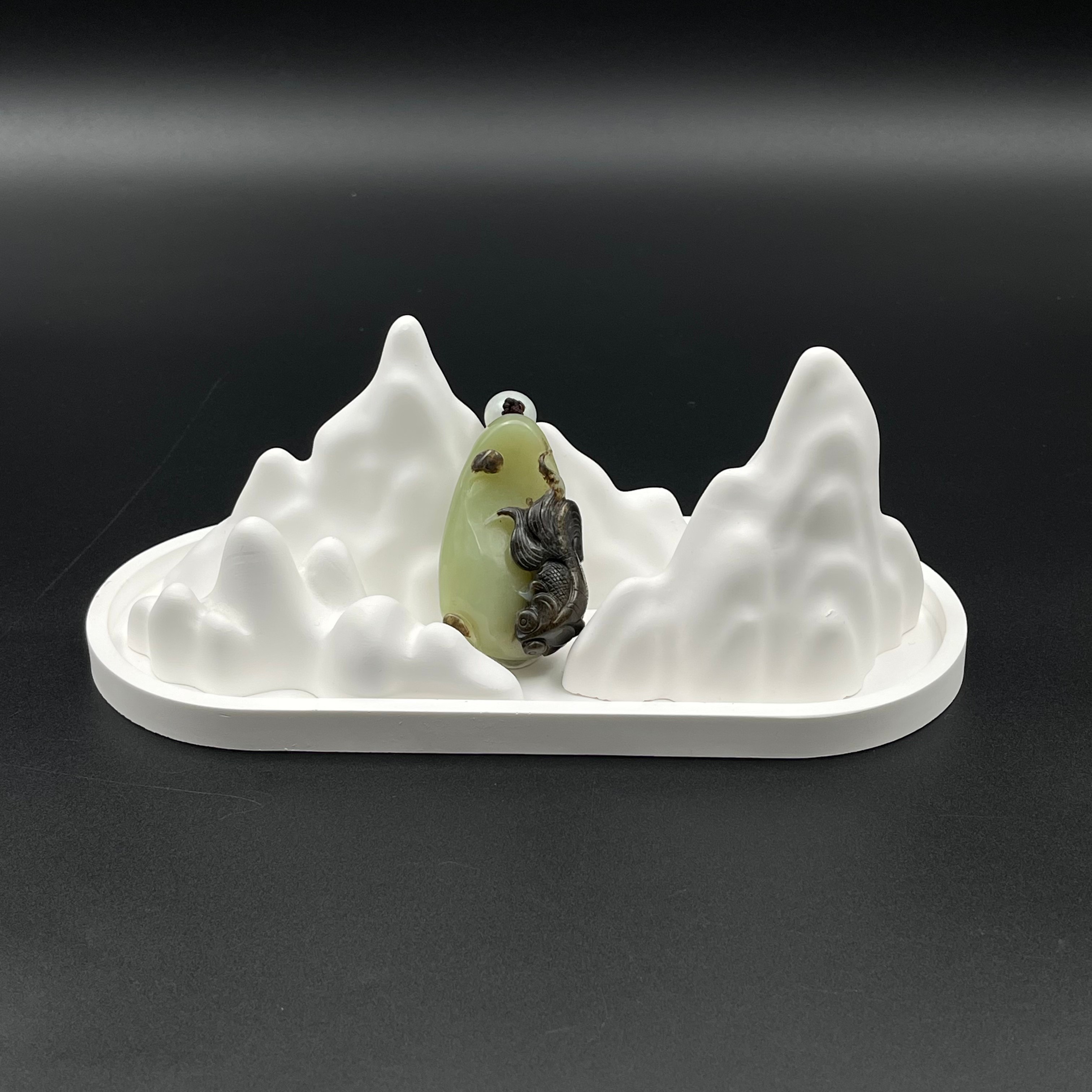 LOT.11和田玉年年有余雕件/596633