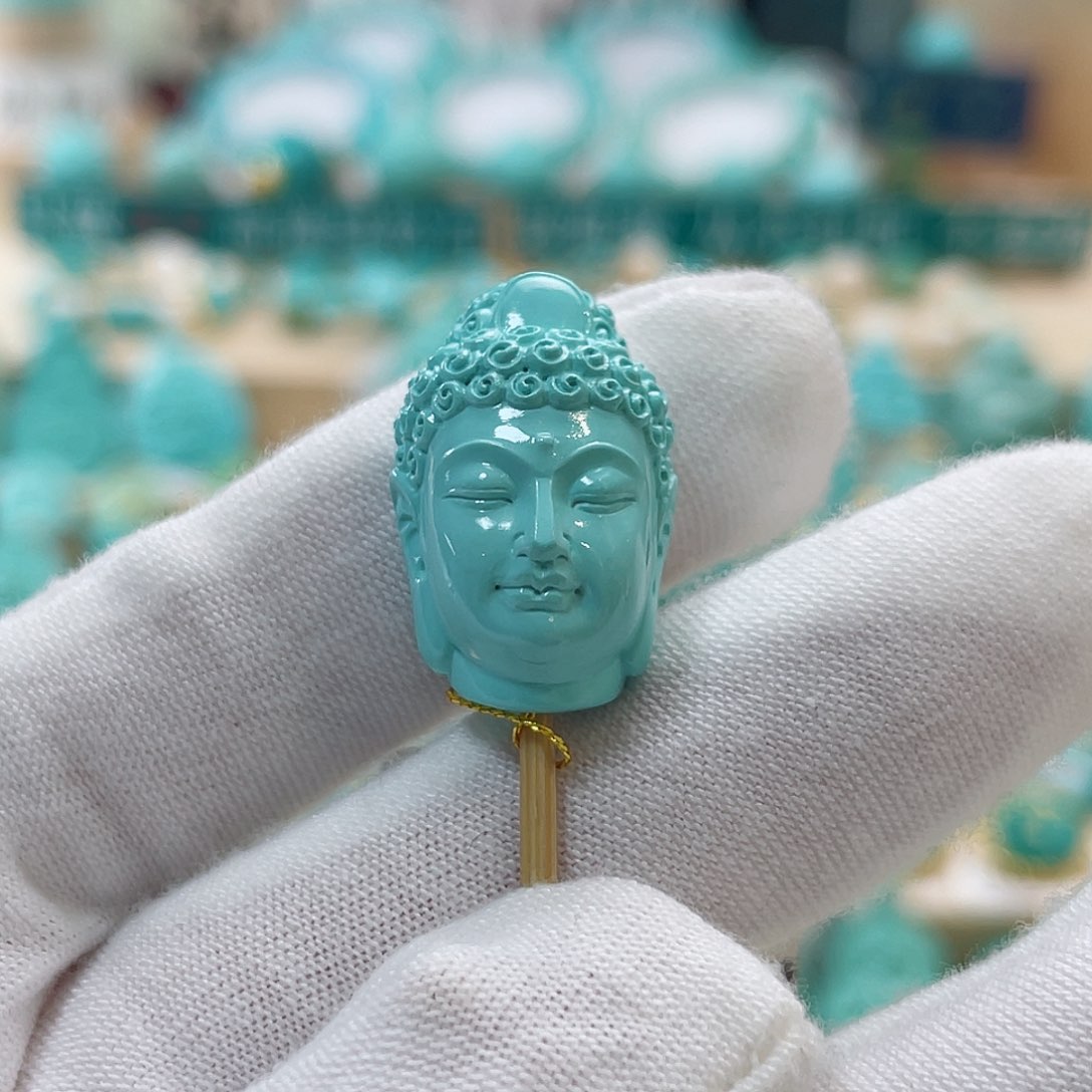 绿松石珠宝奇石未镶嵌