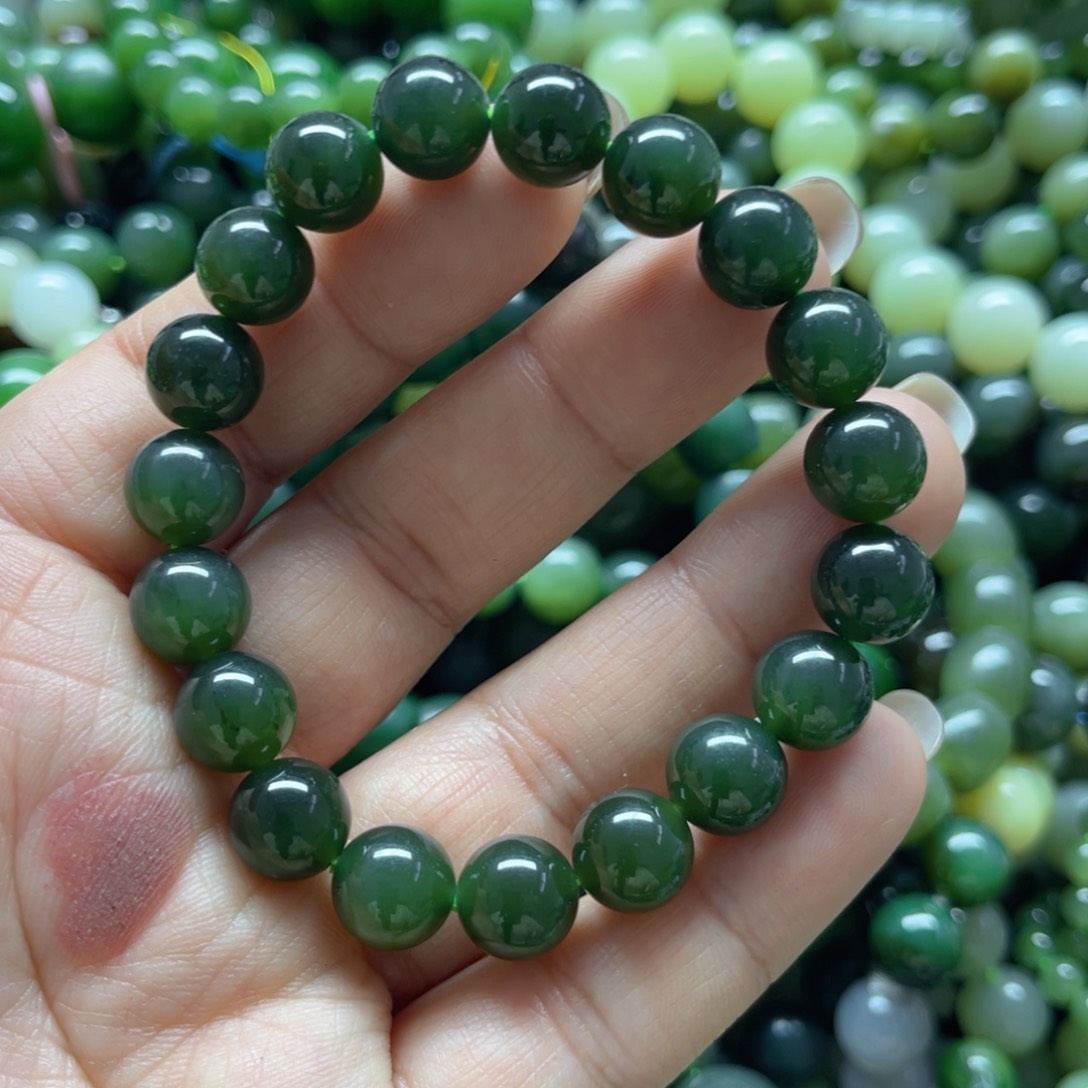 和田玉手链未镶嵌