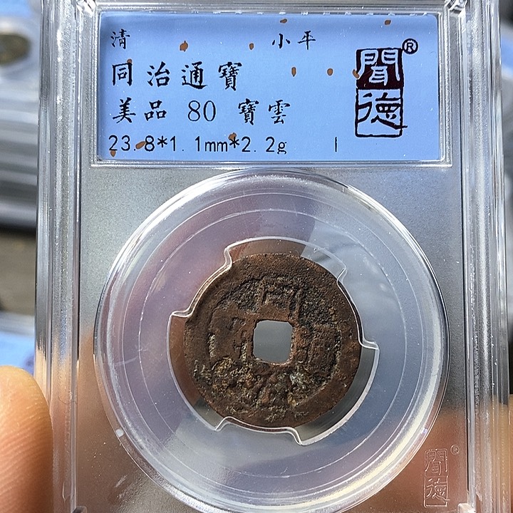 铜闻博文化同治通宝