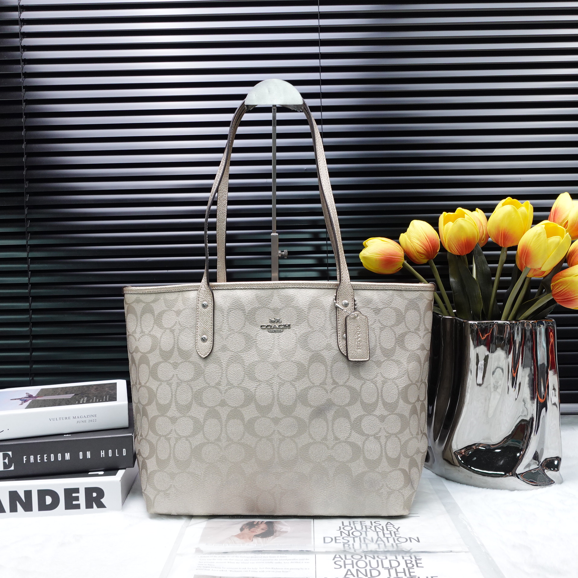 95新 COACH/蔻驰 单肩包/T10162625