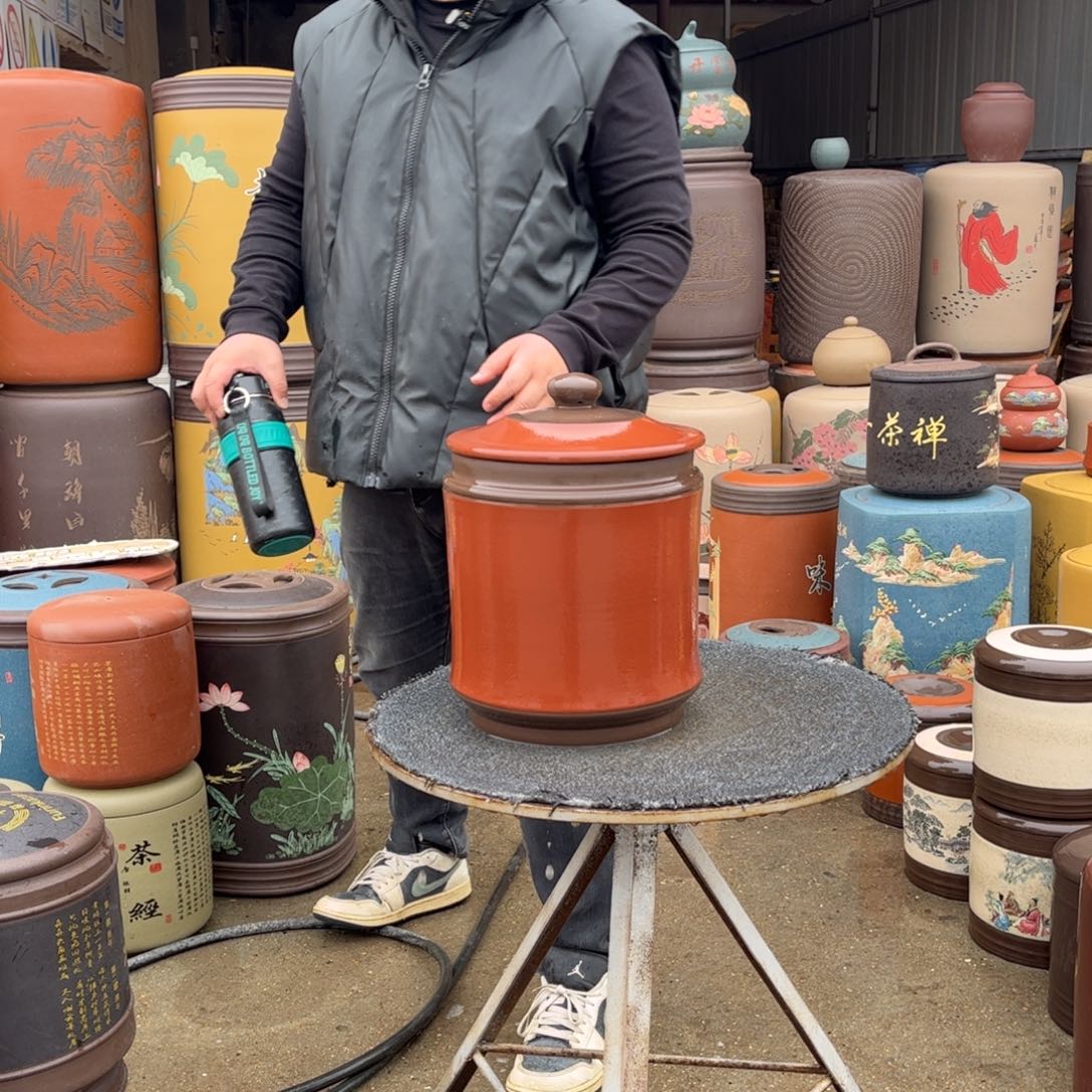 紫砂茶叶罐茶叶罐