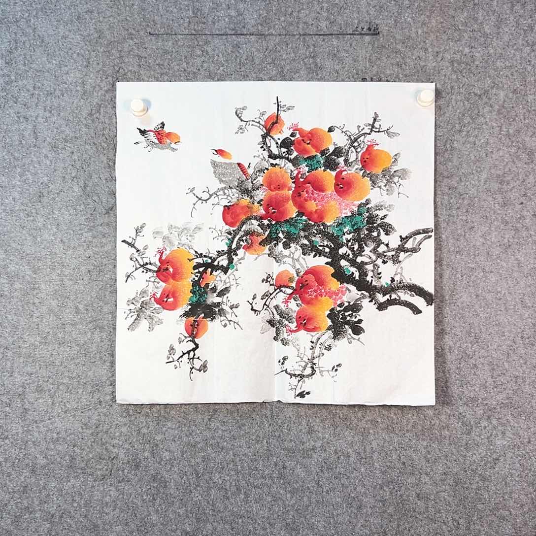 国画159 牡丹花等经济植物的