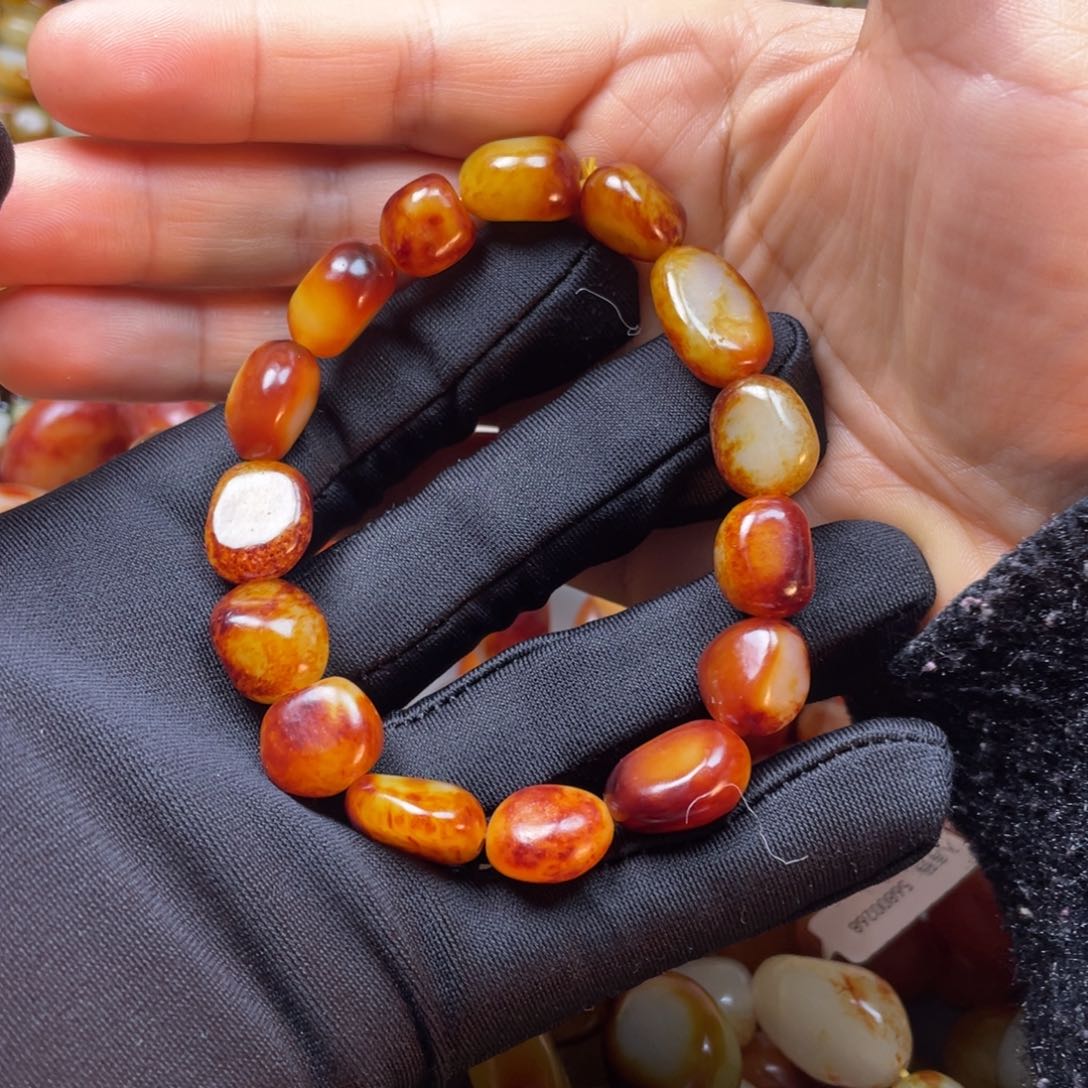 和田玉手链未镶嵌