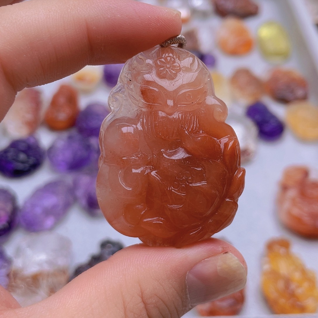 未镶嵌吊坠(赠链)水晶长**姨