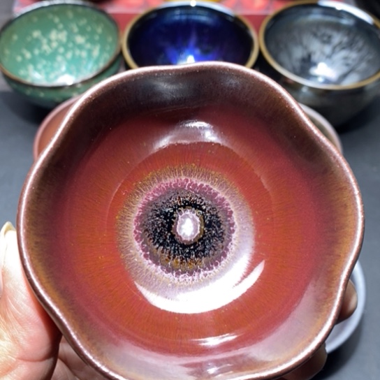 茶盏建盏主人杯茶壶盖碗品茗杯5