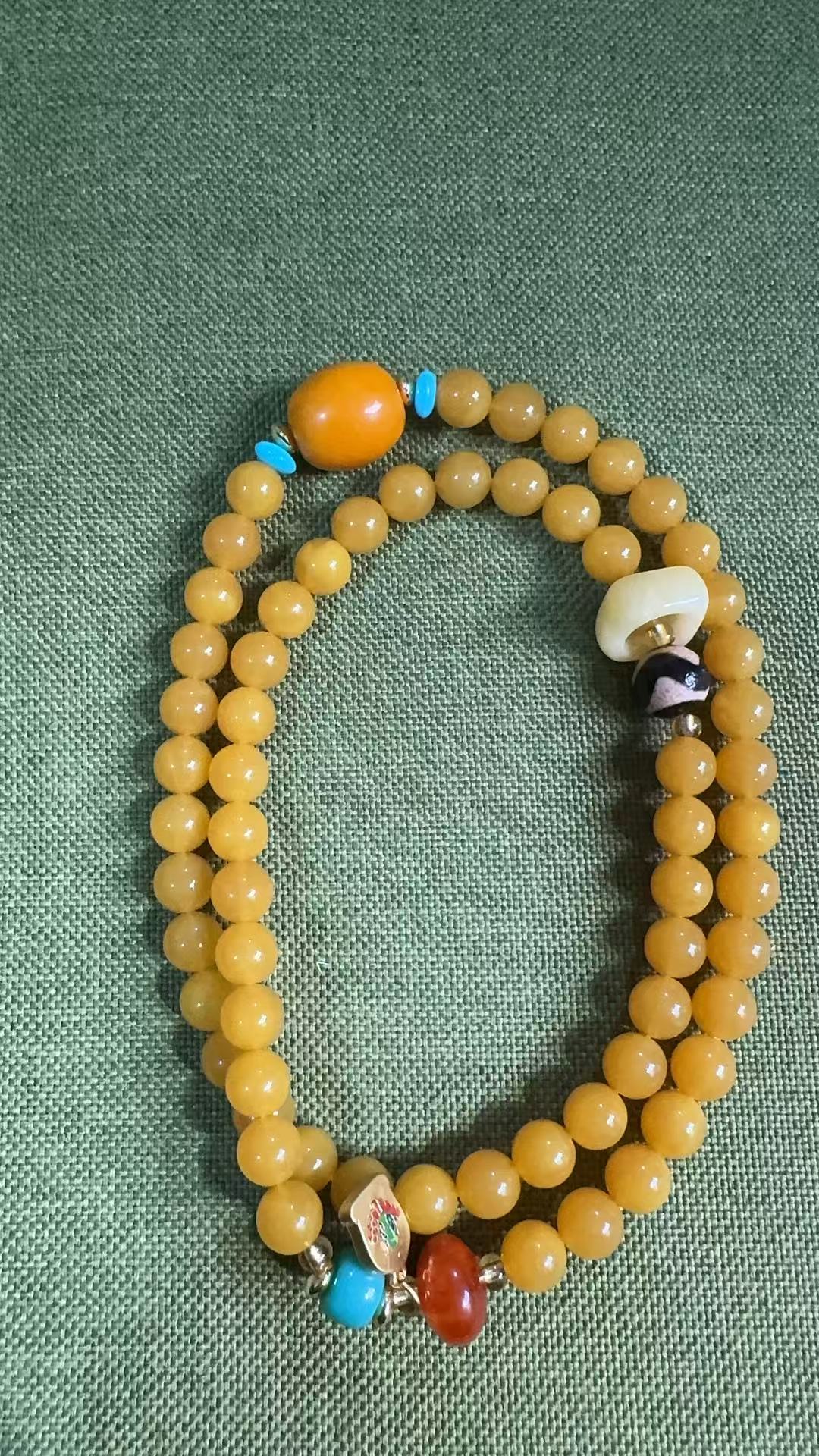 崇莲臻选阁专属链接蜜蜡锁骨链