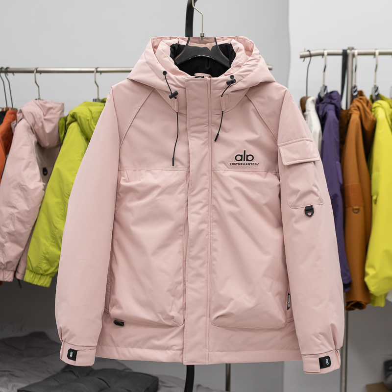 Y 8818款2 冬季御寒保暖锁温防寒服男士时尚休闲断码剪标厚外套
