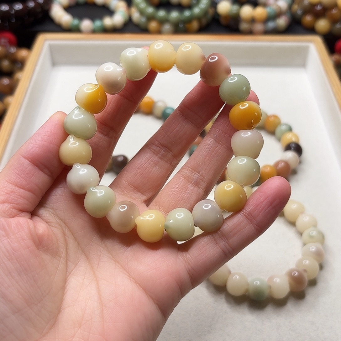 子****手串菩提根/象牙果已加备用珠