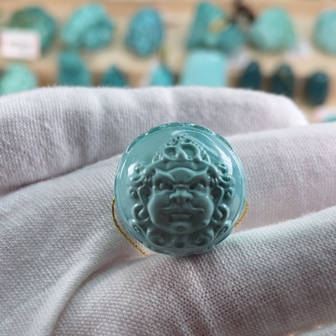 绿松石珠宝奇石未镶嵌