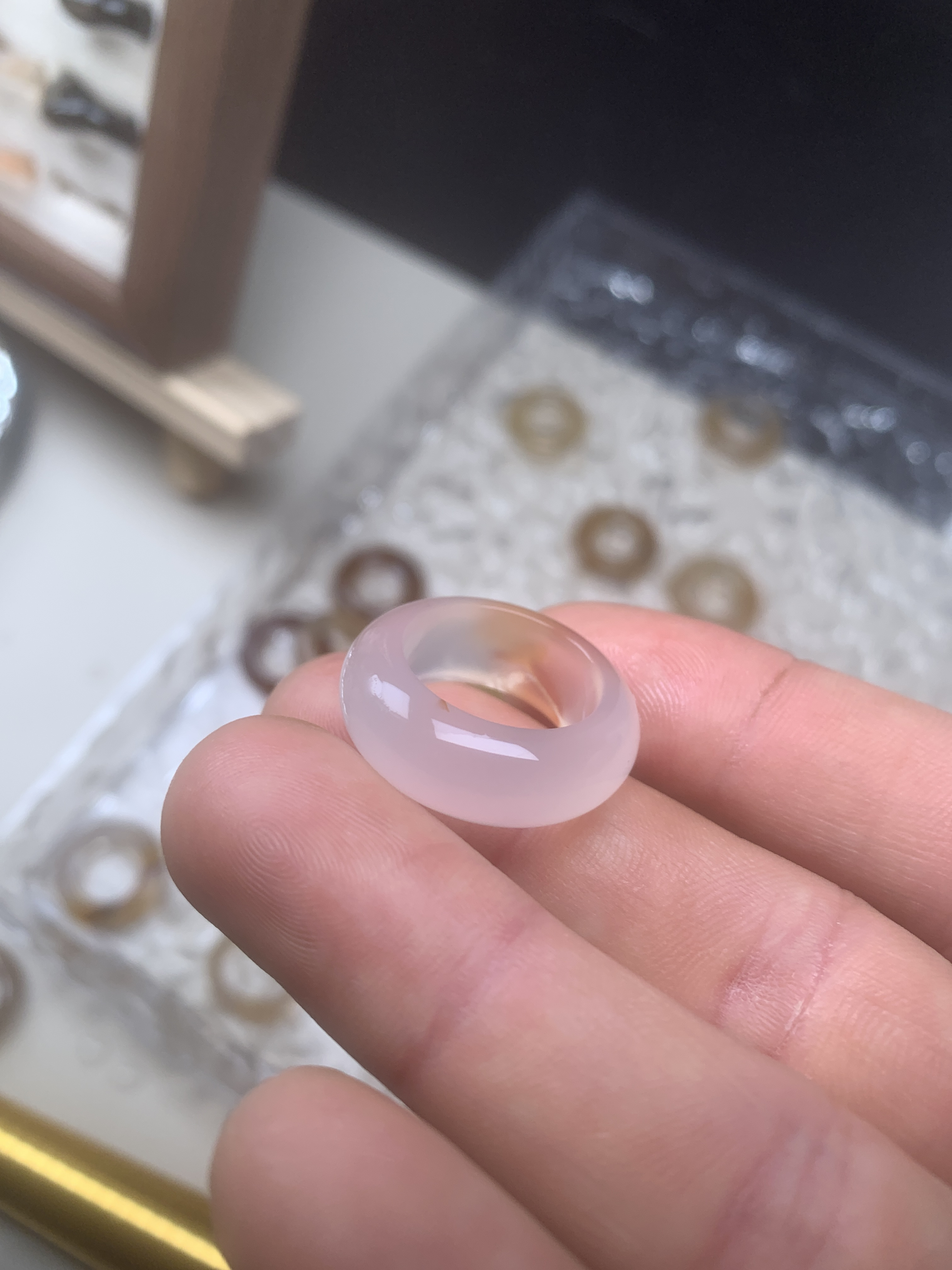 非金属木质戒指 手工小众设计指环新中式艺术魅力