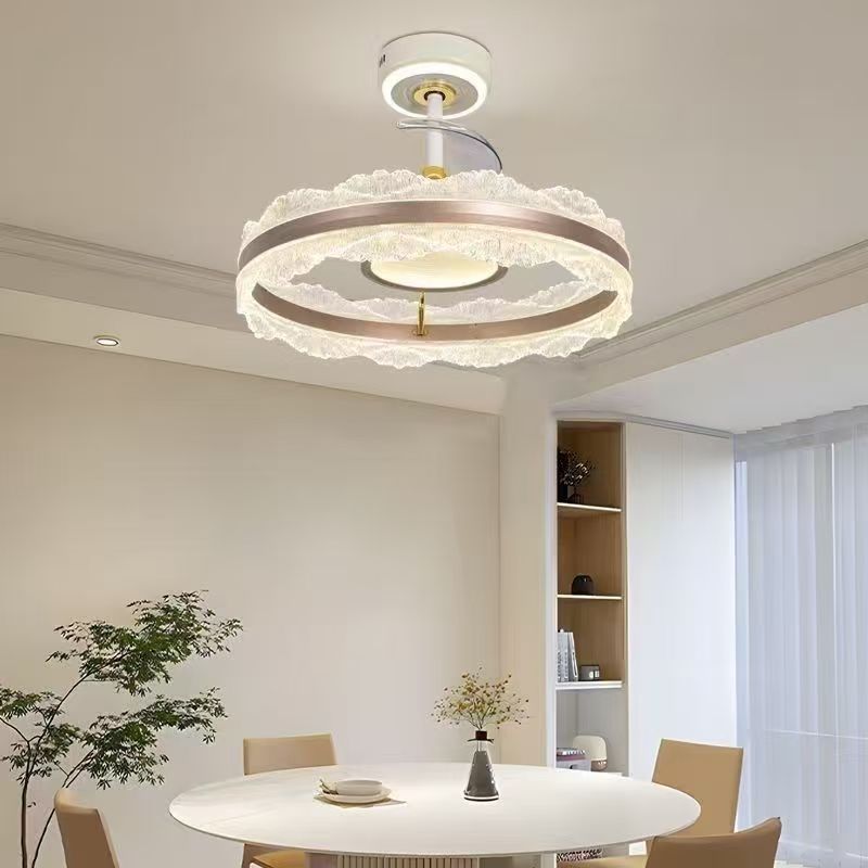 511母亲节直播促销价风扇吊灯卧室餐厅家用新款2025热卖高端灯具