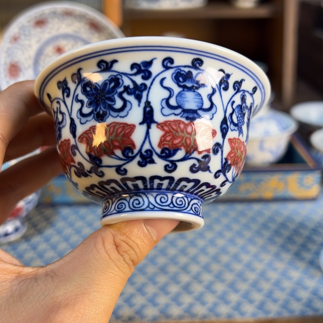 盖碗景德镇茶器百宝箱