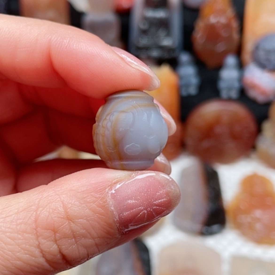 【闪购商品】玛瑙/玉髓颈饰未镶嵌
