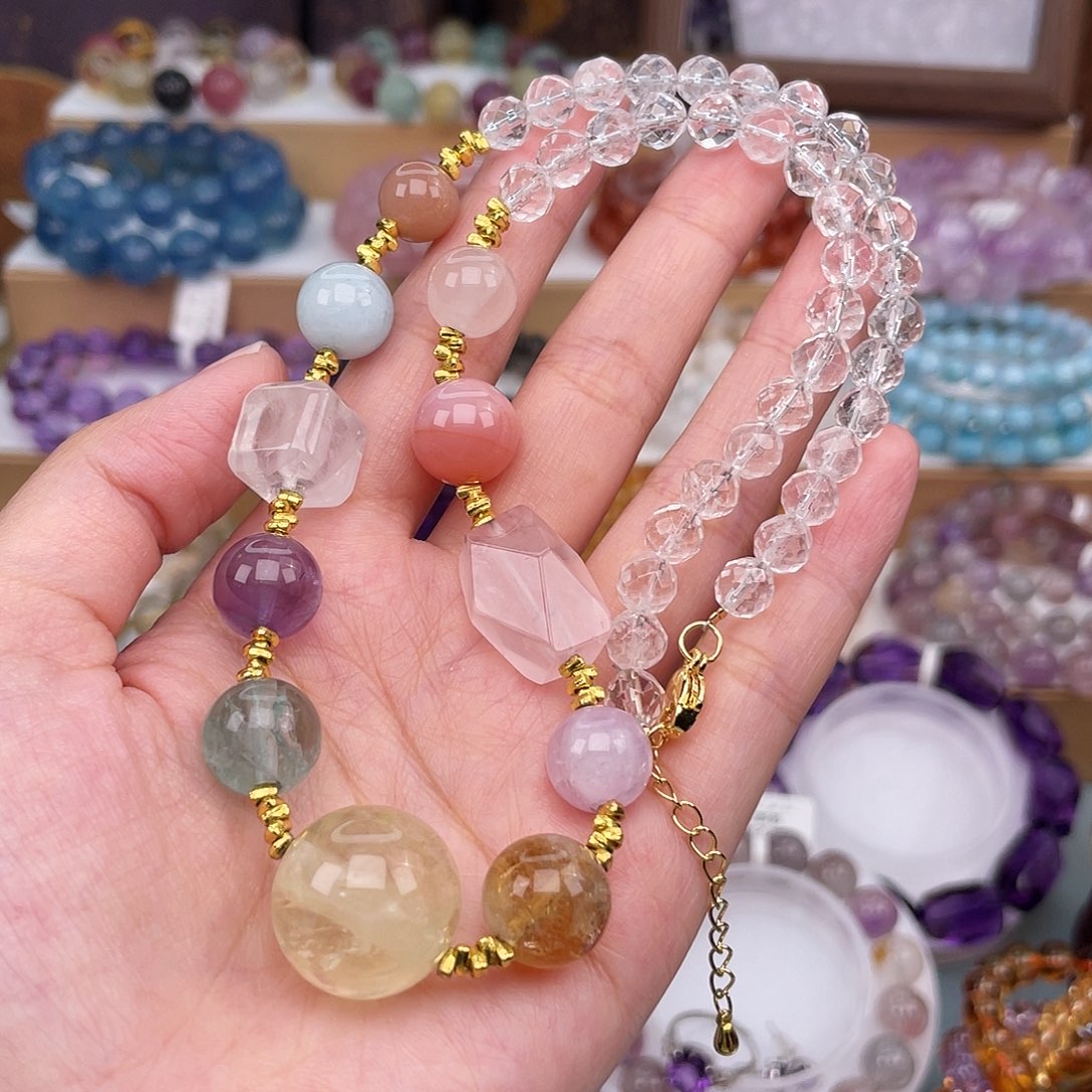 手链水晶未镶嵌多宝项链