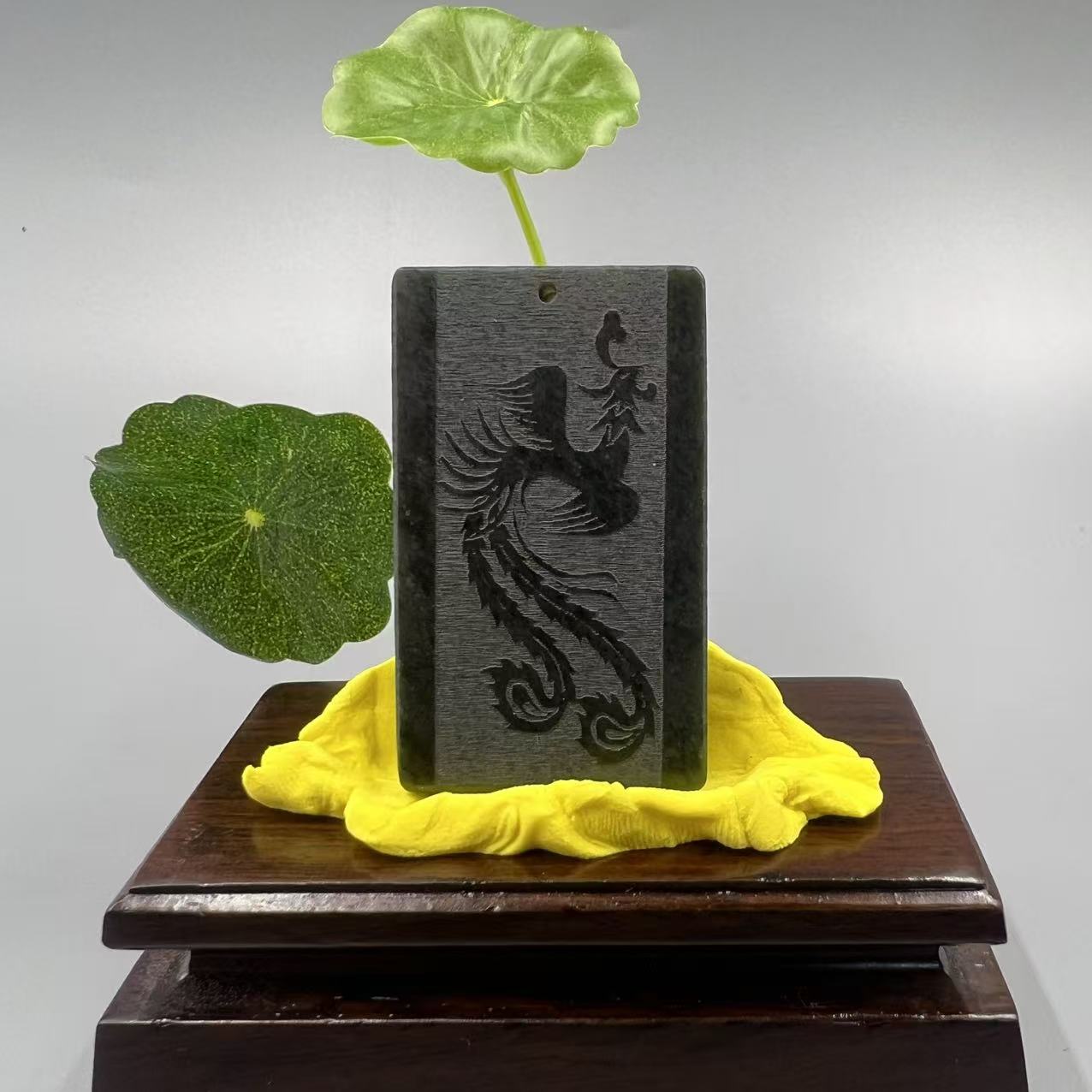 A0796 和田玉无事牌 HS1609301