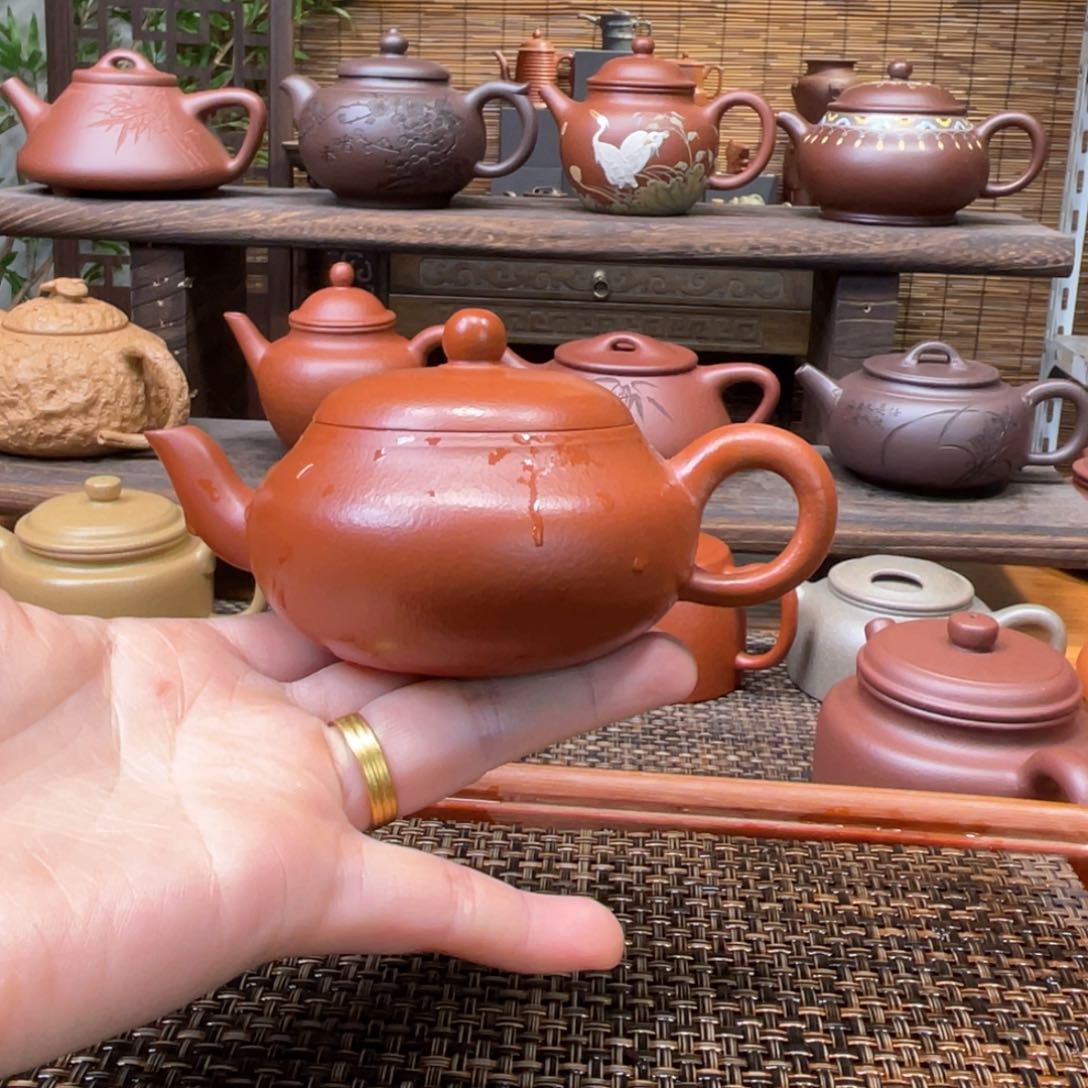 茶壶紫砂宜兴原矿紫砂手工制120全