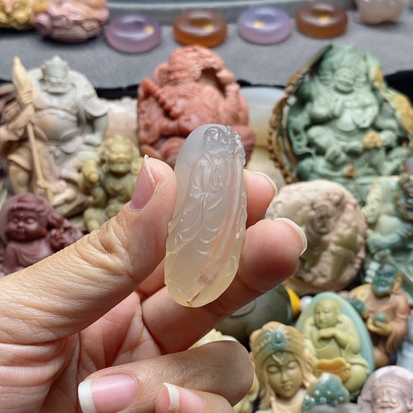 【闪购商品】未镶嵌吊坠定制玛瑙