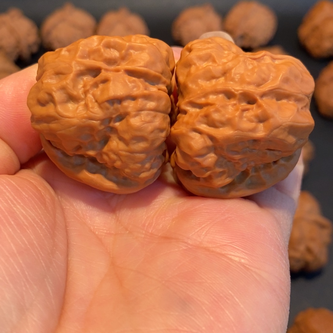 文玩核桃把件蛤蟆头