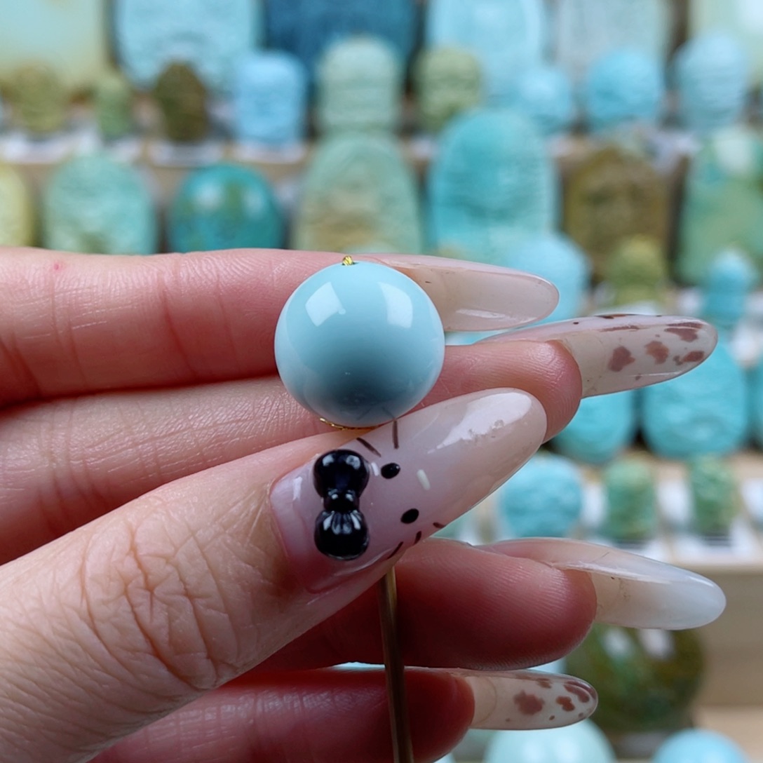 绿松石未镶嵌珠宝奇石