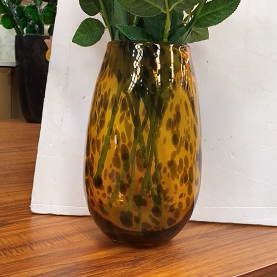 琉璃高度23厘米口径8厘米