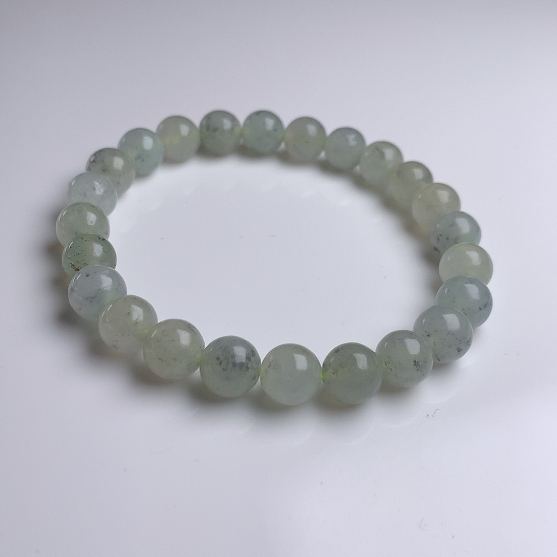 未镶嵌手串翡翠8mm！