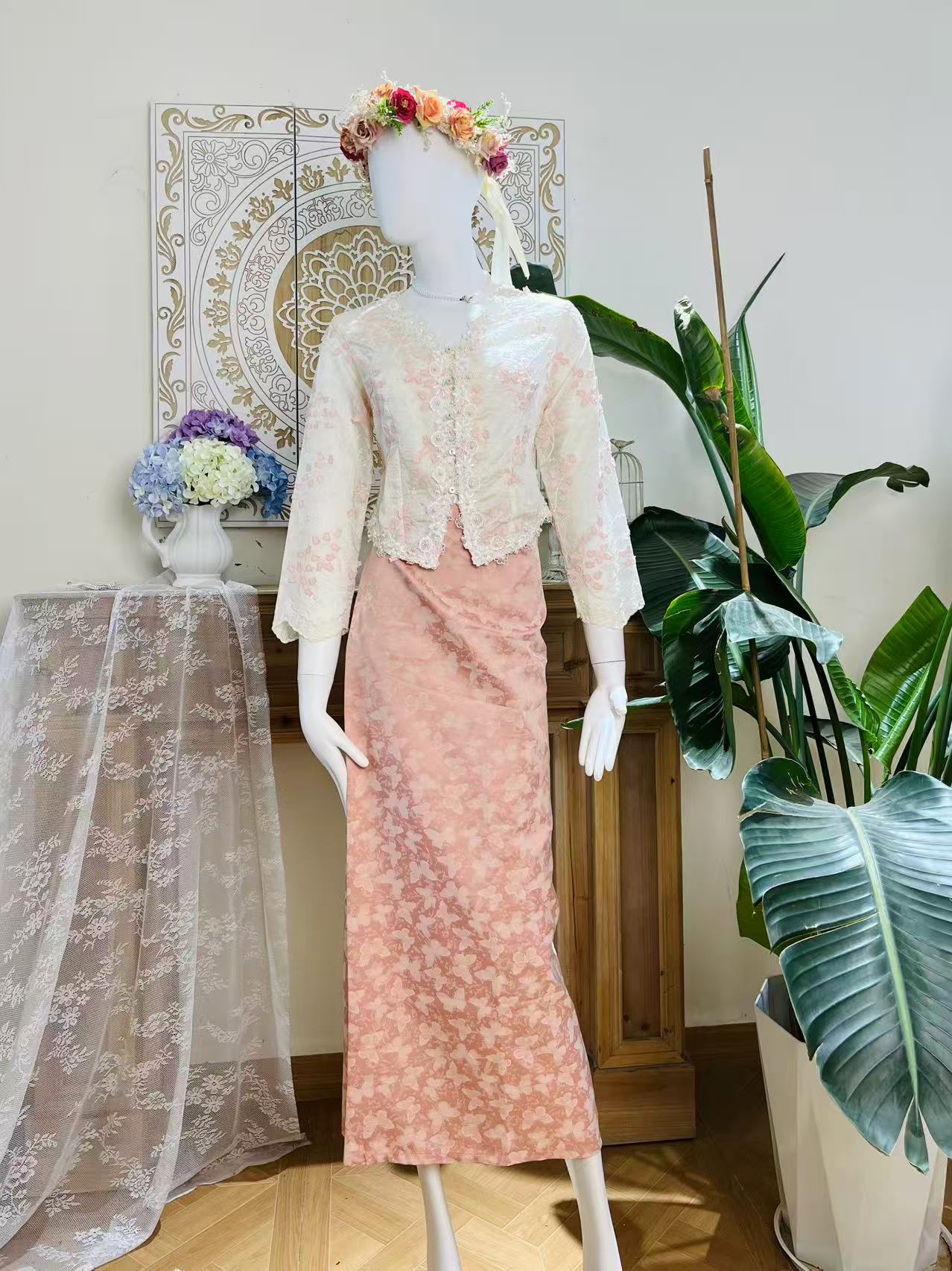 傣族传统民族服饰  显瘦显气质  小娘惹民族服饰