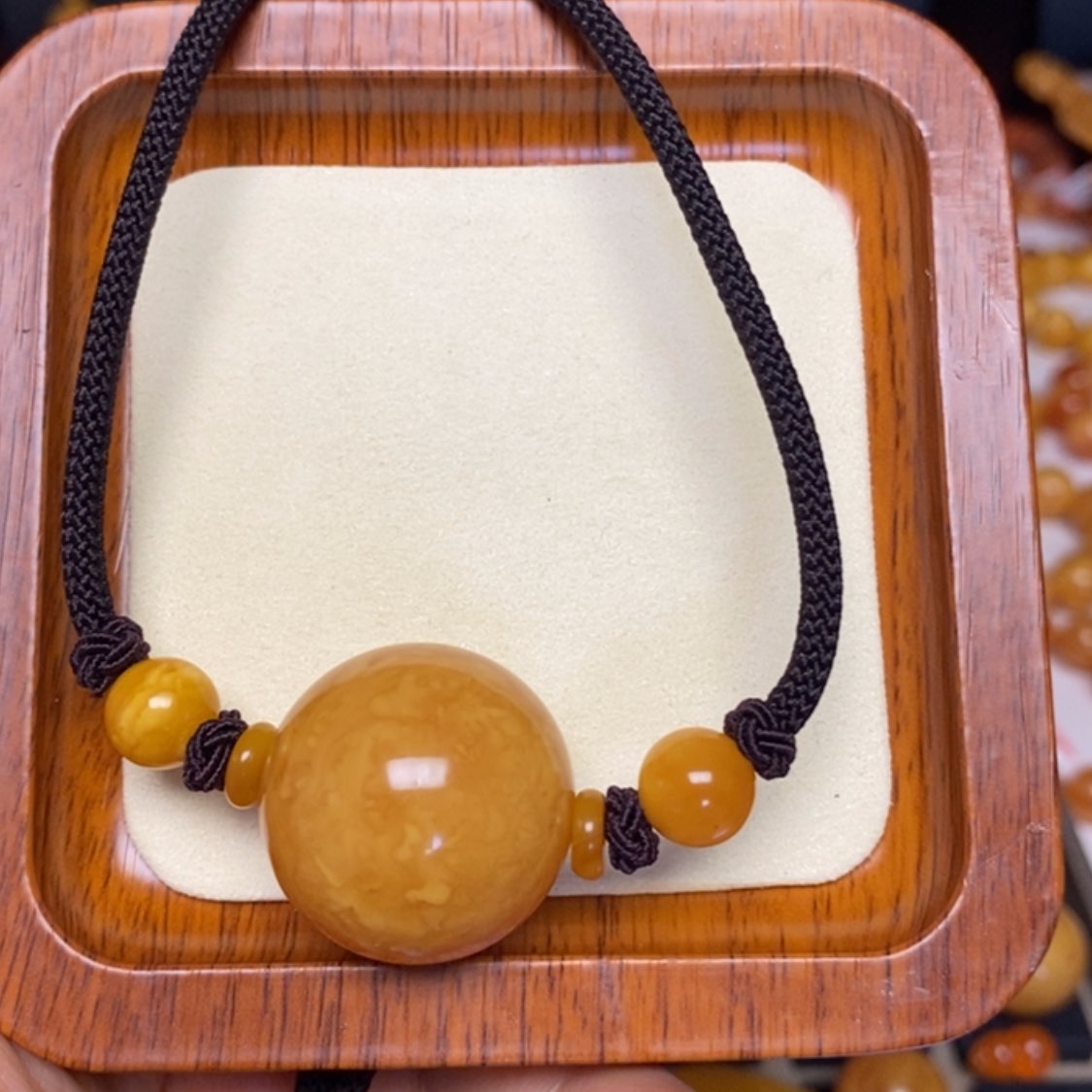 【闪购商品】蜜蜡颈饰未镶嵌项链