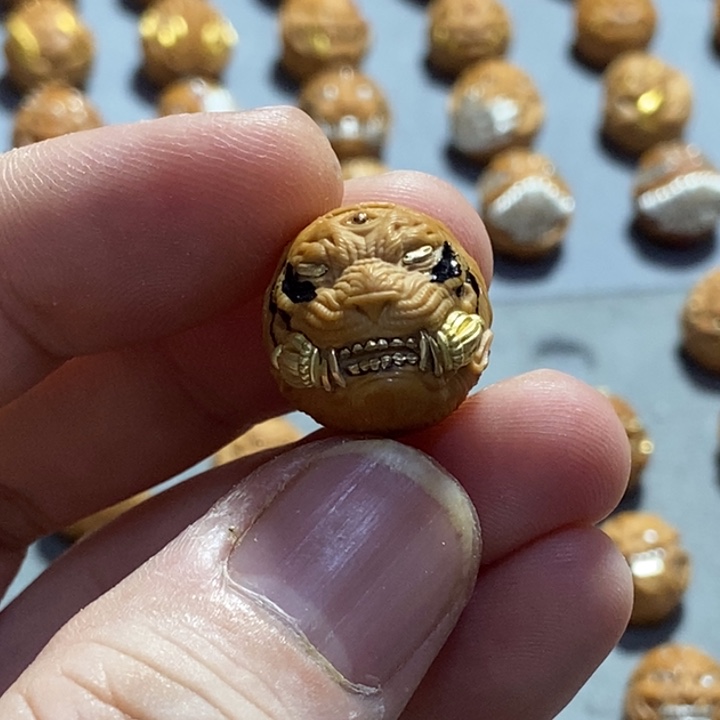 把件猴头核桃微封口