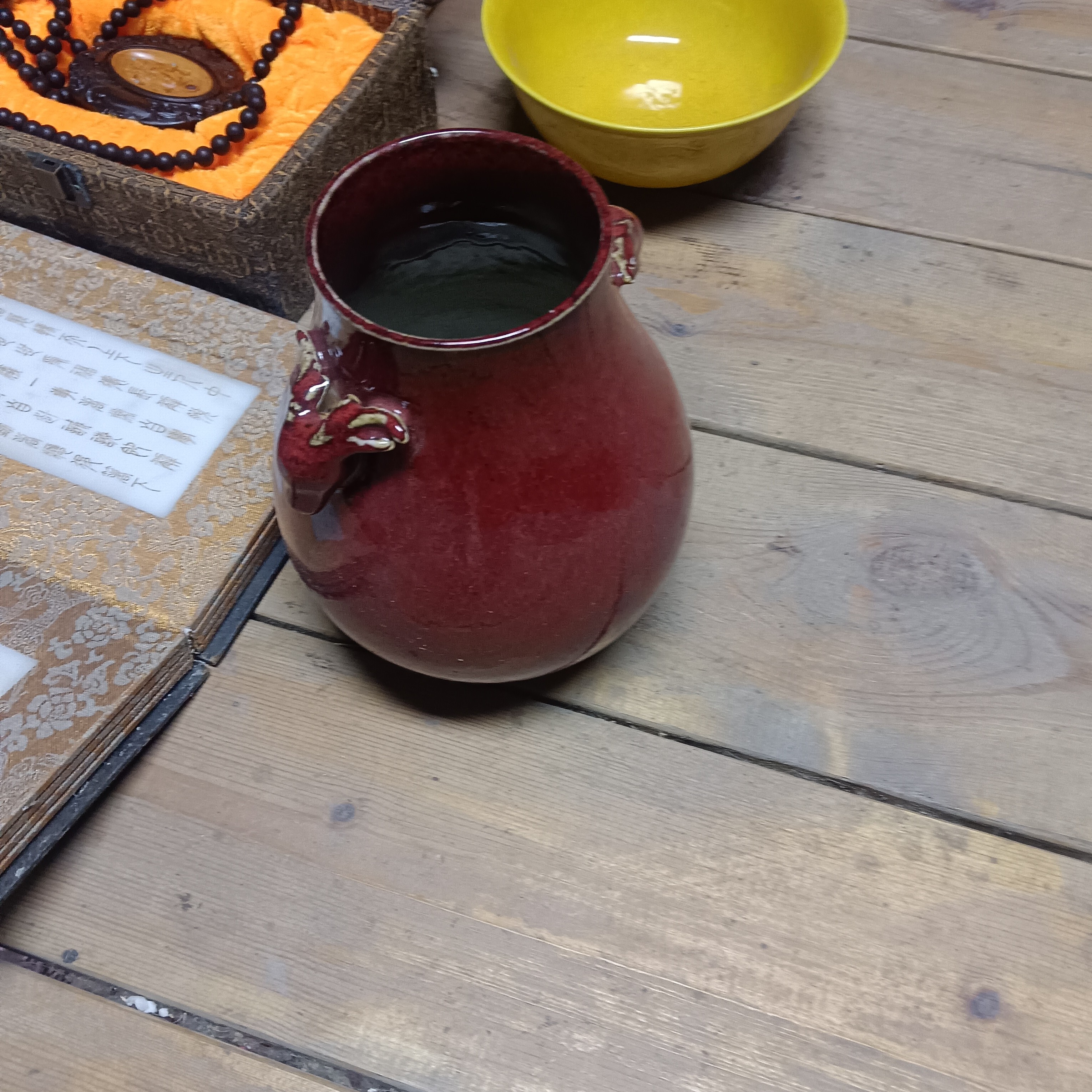 固定紫砂精美摆件