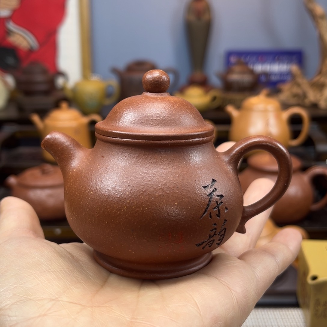 紫砂茶具半手工制作