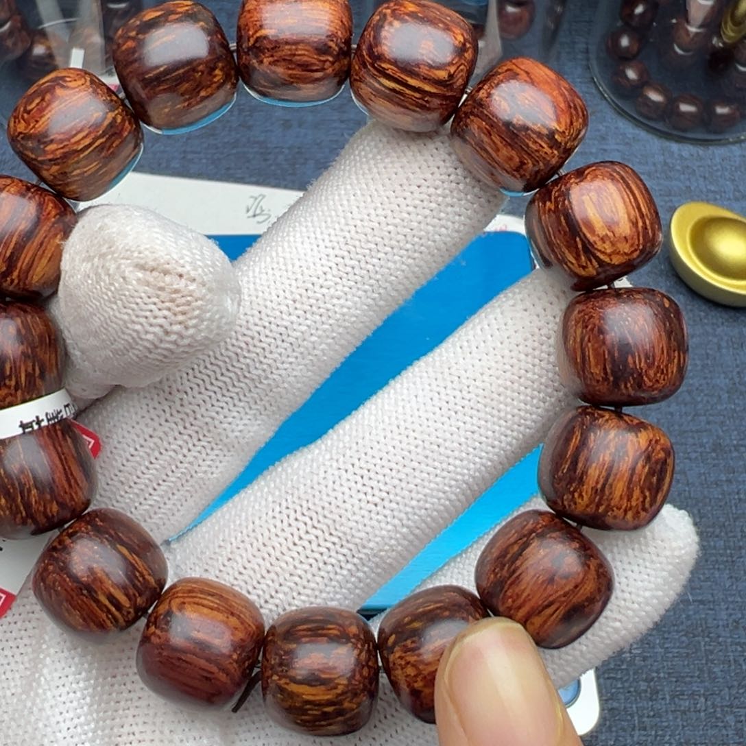 木海*海海南红降花梨公1314黄油底超超一档妖孽纹