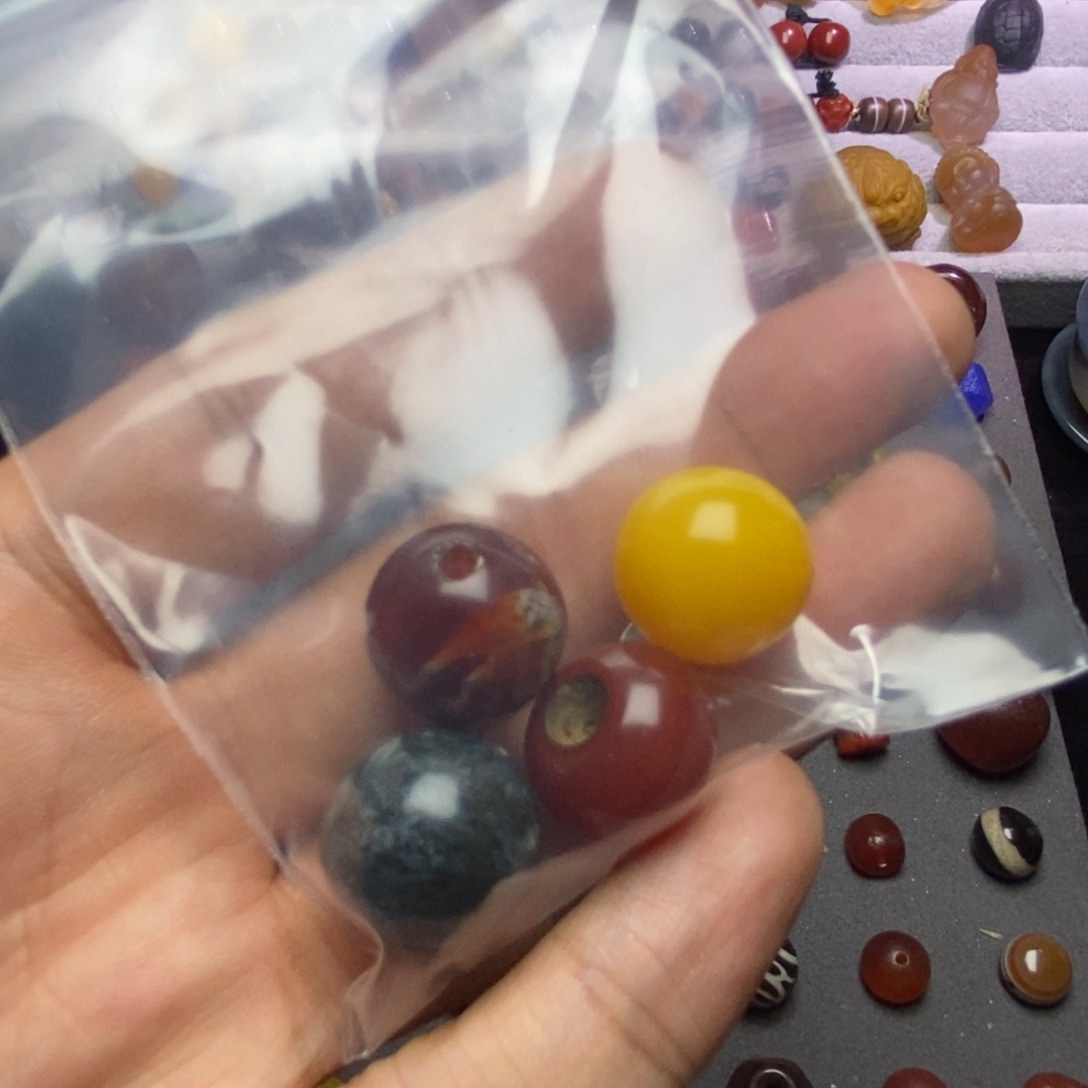 玛瑙/玉髓配饰未镶嵌D****Z