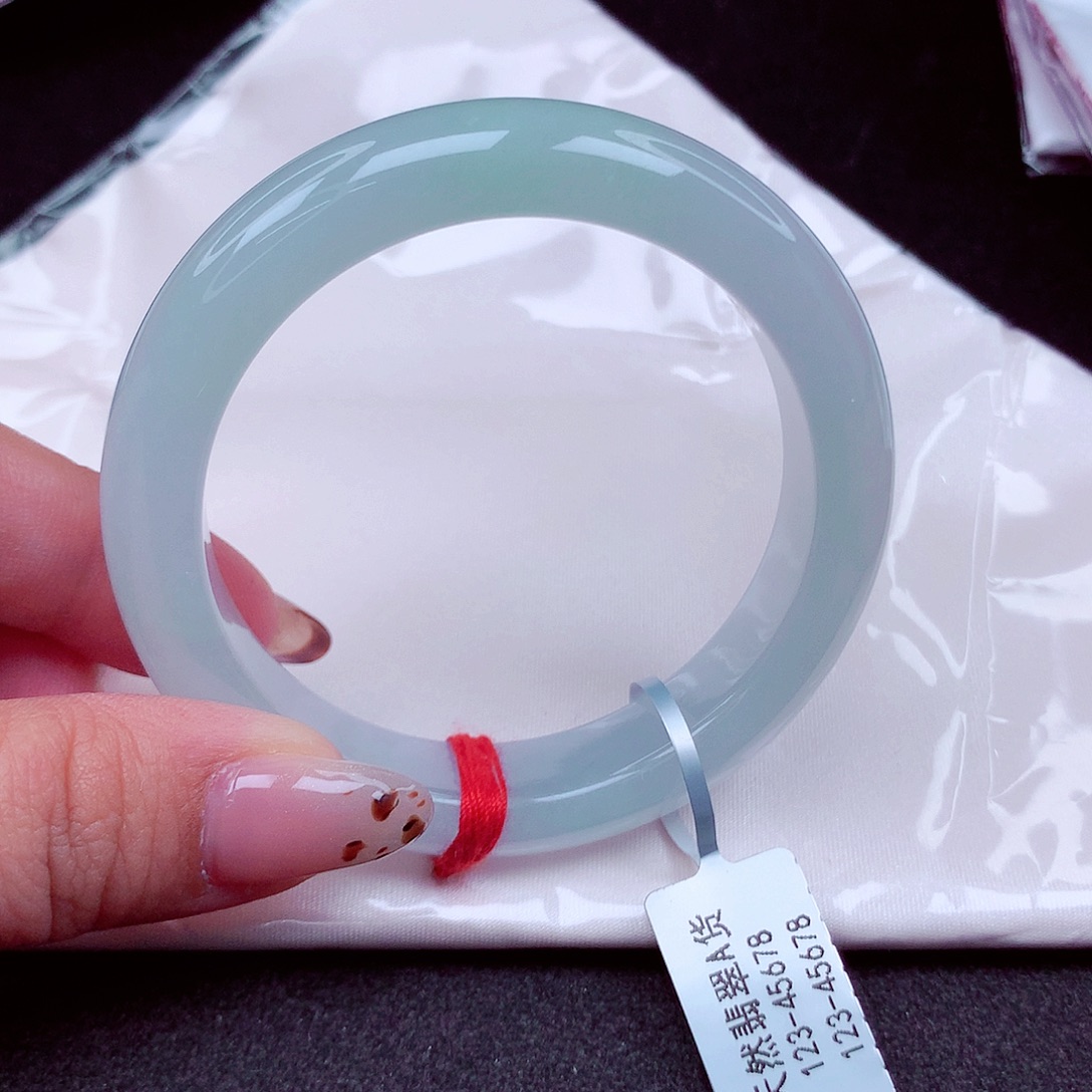 翡翠未镶嵌手镯天然缅甸翡翠A货玉手镯