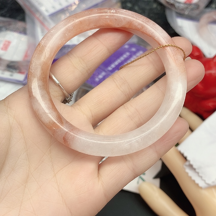 黄晶手镯未镶嵌166（57ss