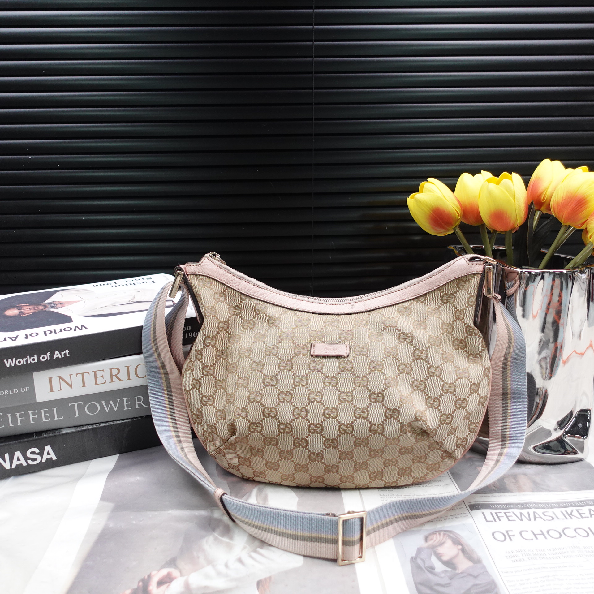 95新 GUCCI/古驰 单肩包/T10339423