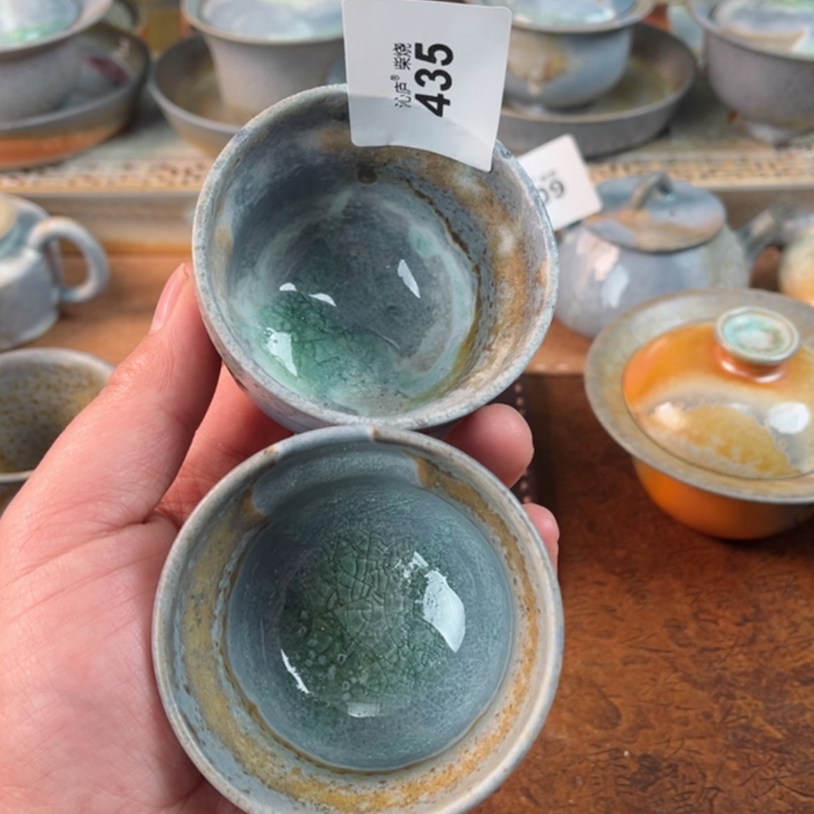 【闪购商品】零**贰沁庐柴窑古法柴烧手工茶器