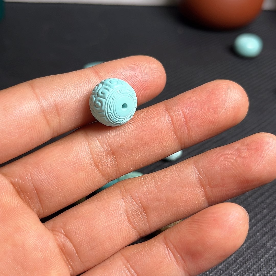 绿松石珠珠未镶嵌