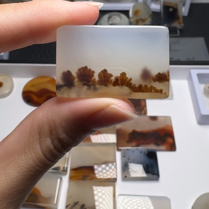 O***ℳ玛瑙/玉髓未镶嵌摆件